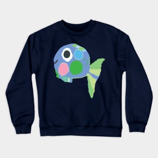 Blue Fish Crewneck Sweatshirt